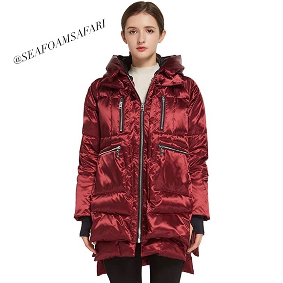 Orolay Jackets & Coats Nwt Orolay Wine Coat Poshmark